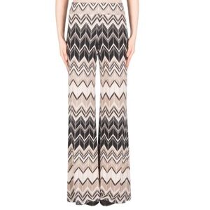 Joseph Ribkoff Zig Zag Pattern Palazzo Pants Size 6